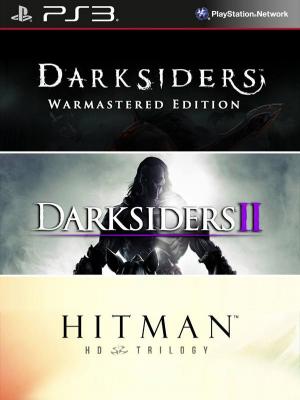 3 juegos en 1 Darksiders mas Darksiders II mas Hitman Trilogy HD PS3