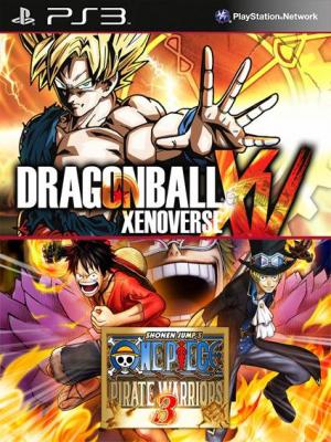 2 juegos en 1 DRAGON BALL XENOVERSE mas One Piece Pirate Warriors 3 Pa3