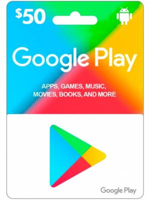 GOOGLE PLAY 50$ USD