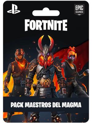 Fortnite Paquete Maestros del Magma - PS4